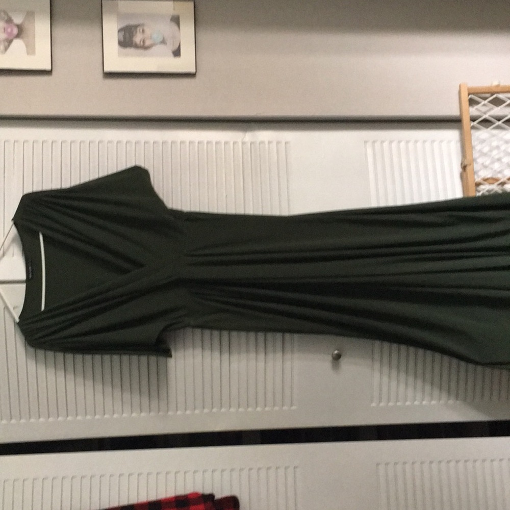 Olive Long summer dress